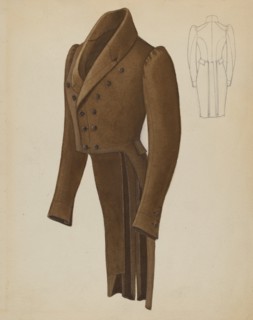 Man's Coat, c. 1937.