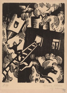 Burning House, 1918.