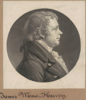 James McHenry, 1803.