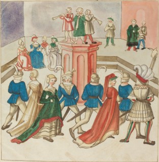 Masquerade, c. 1515.