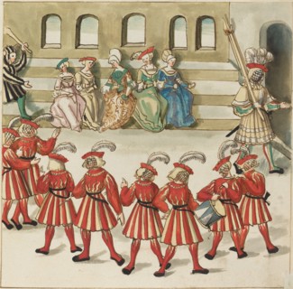 Masquerade, c. 1515.