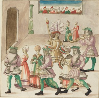 Masquerade, c. 1515.