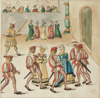 Masquerade, c. 1515.