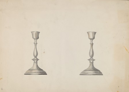 Candlestick, c. 1937.