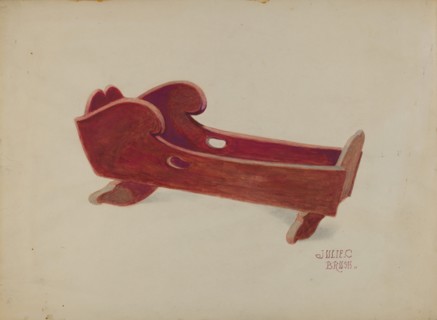 Doll Cradle, c. 1936.