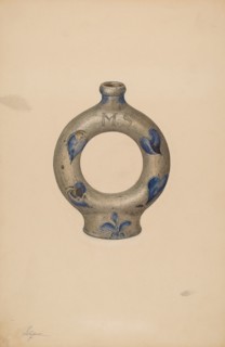 Ring Bottle, c. 1940.