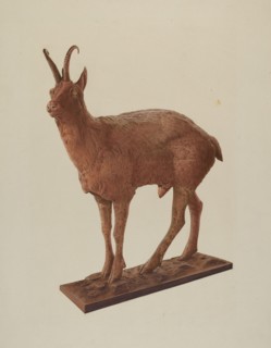 Cast Iron Goat, 1940.