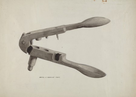 Bullet Mold, c. 1937.