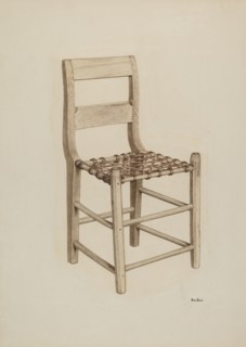 Laced Chair, c. 1940.