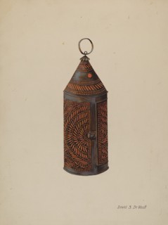 Tin Lantern, c. 1941.