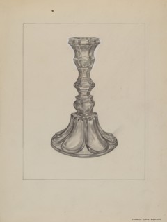 Candlestick, c. 1937.