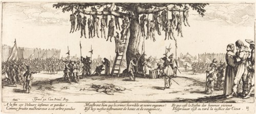 The Hanging, c. 1633.