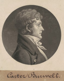Carter Burwell, 1805.