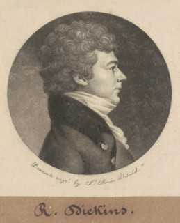 Asbury Dickins, 1801.