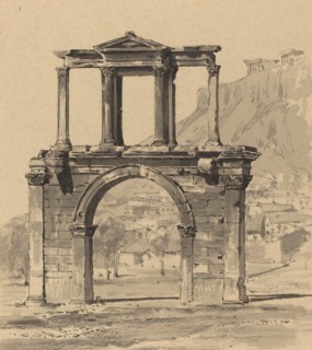Hadrian's Arch, 1890.