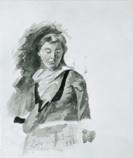 Woman's Figure, 1886.