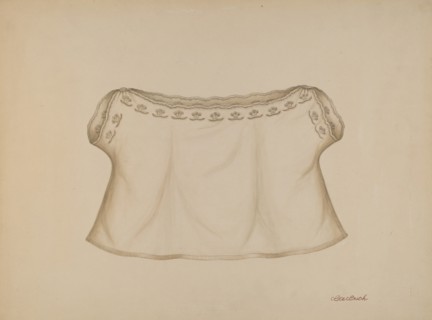 Baby's Shirt, c. 1938.