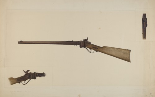 Sharps Rifle, c. 1938.
