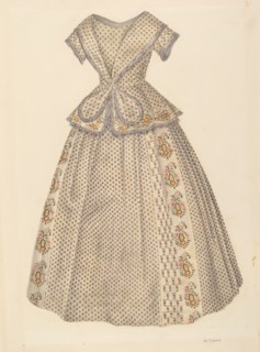 Girl's Dress, c. 1940.