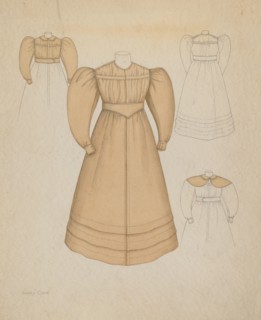Girl's Dress, c. 1937.