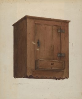 Wall Cabinet, c. 1939.