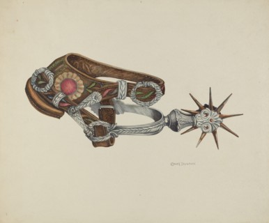 Woman's Spur, c. 1940.