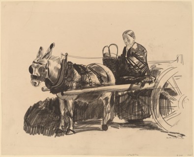 The Donkey Cart, 1922.