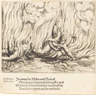 Nadab and Abihu, 1549.