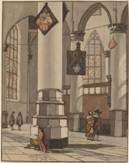 Church Interior, 1774.