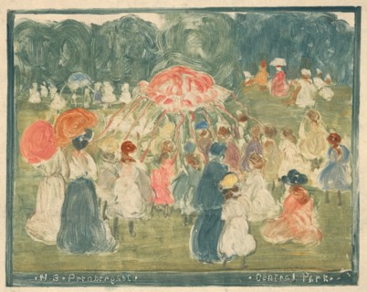 Central Park, c. 1901.