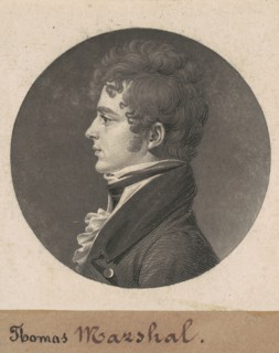 Thomas Marshall, 1808.