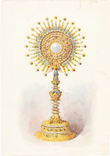A Monstrance, c. 1860.