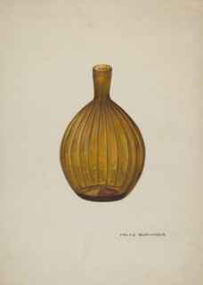 Whiskey Flask, c. 1939.