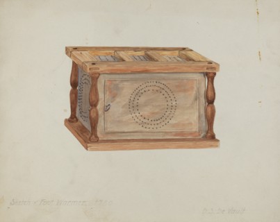 Foot Warmer, 1935/1942.