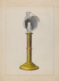 Candlestick, 1935/1942.