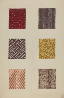 Quilt Patches, c. 1938.
