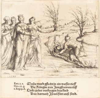 Finding of Moses, 1548.