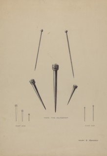 Nails and Pins, c. 1937.