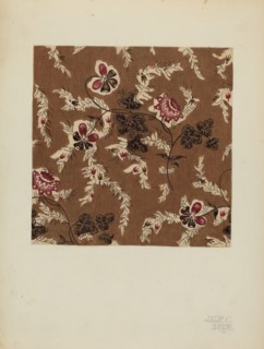 Printed Cotton, c. 1942.