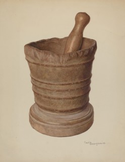 Mortar and Pestle, 1939.