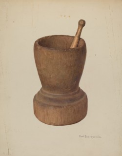 Mortar and Pestle, 1939.