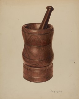 Mortar and Pestle, 1938.