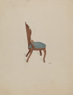 Rosewood Chair, c. 1936.