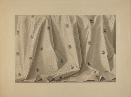 Dress Material, c. 1938.