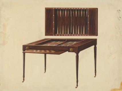 Gaming Table, 1935/1942.