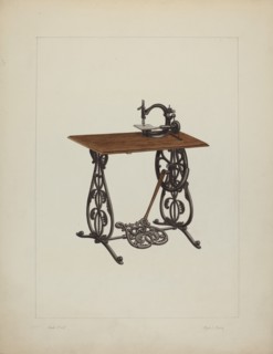 Sewing Machine, c. 1938.