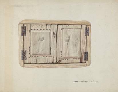 Two Wall Doors, c. 1937.