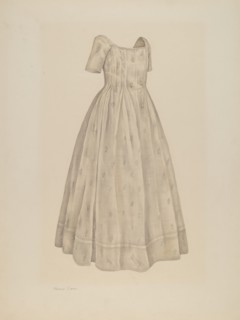Girl's Dress, 1935/1942.