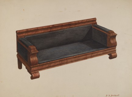 Child's Settee, c. 1941.