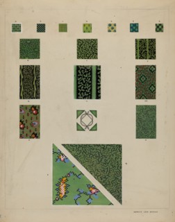 Quilt (Detail), c. 1936.